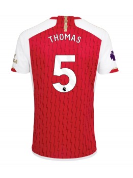 Moški Nogometna dresi replika Arsenal Thomas Partey #5 Domači 2023-24 Kratek rokav